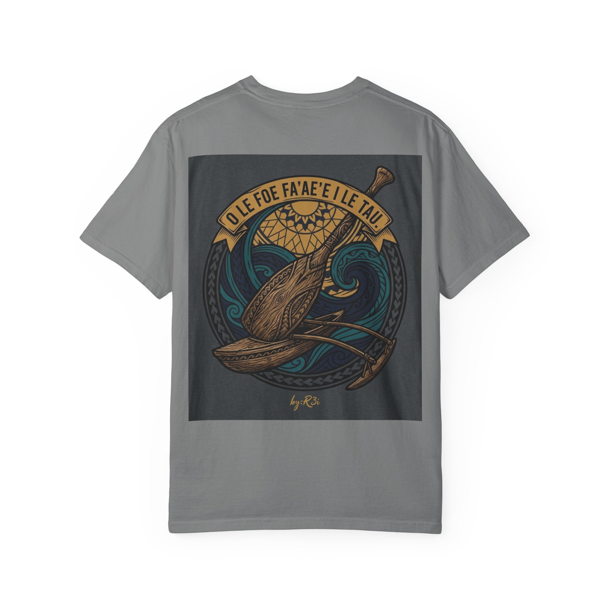 The Unsteady Paddle — Samoan Proverb Tee