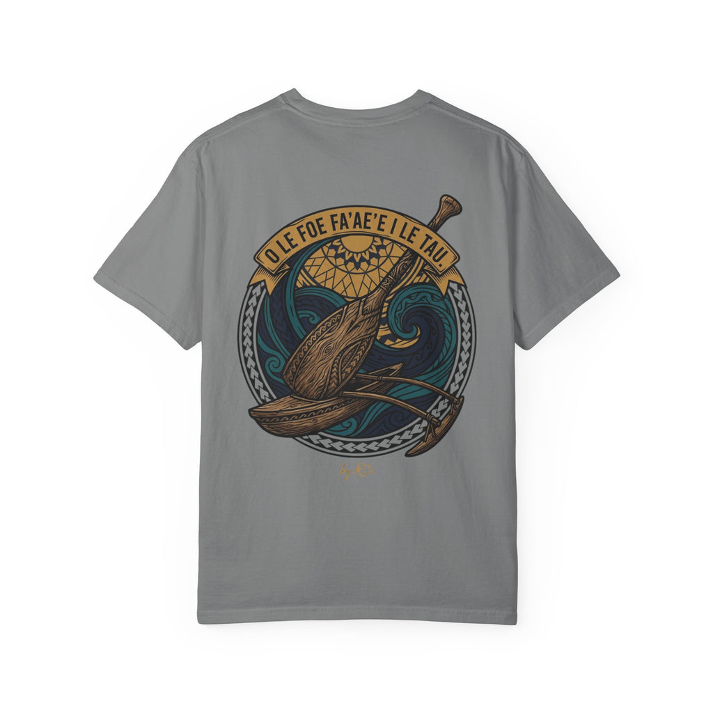 The Unsteady Paddle — Samoan Proverb Tee