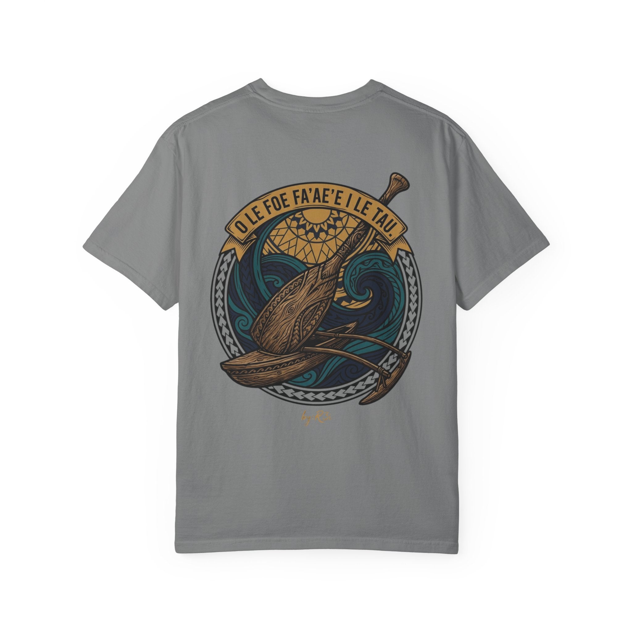The Unsteady Paddle — Samoan Proverb Tee
