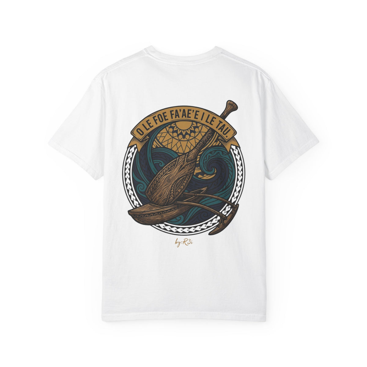 The Unsteady Paddle — Samoan Proverb Tee