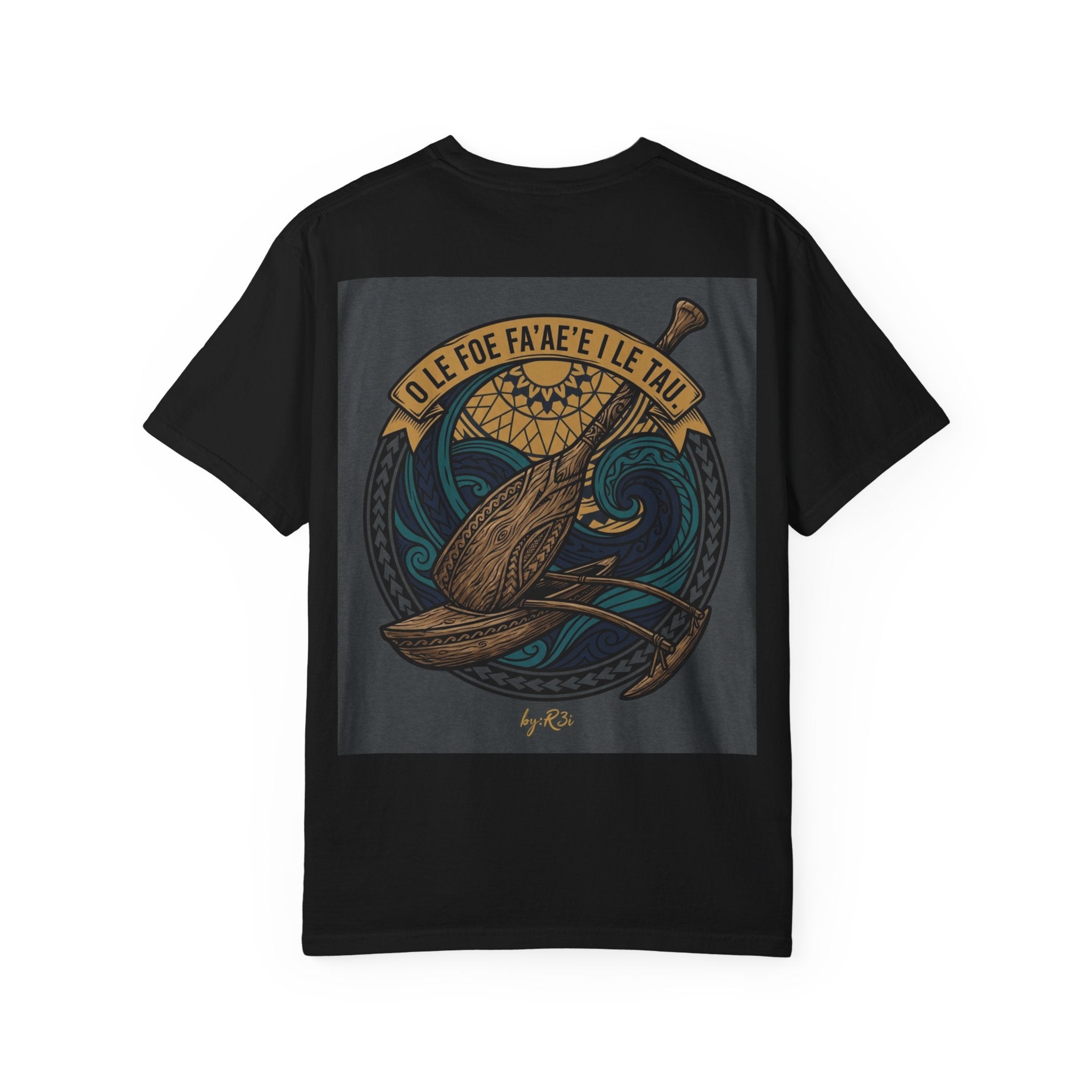 The Unsteady Paddle — Samoan Proverb Tee