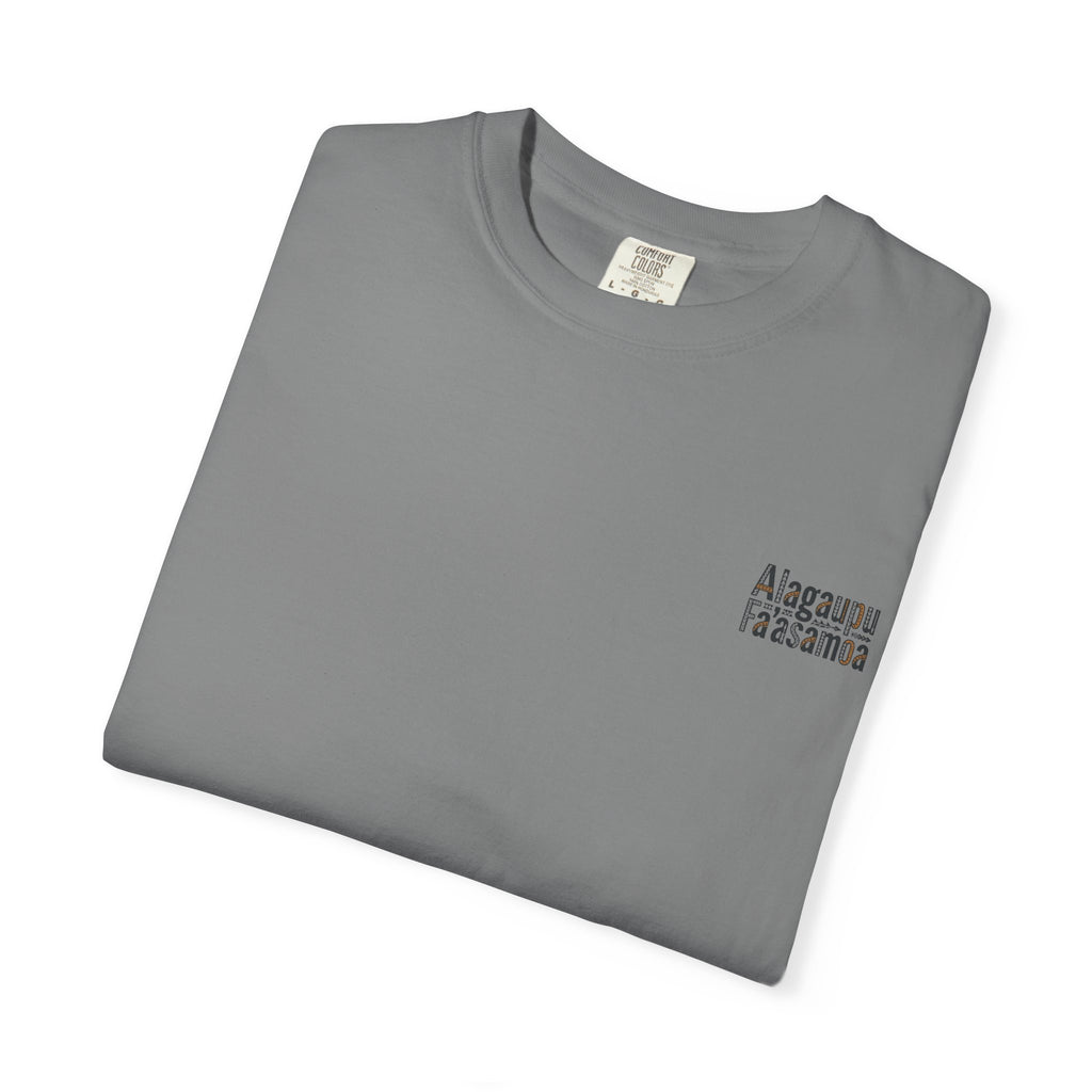 Samoan Proverb (Alagaupu) Hermit Crab Graphic T-Shirt — Vintage Coastal Fishing Tee