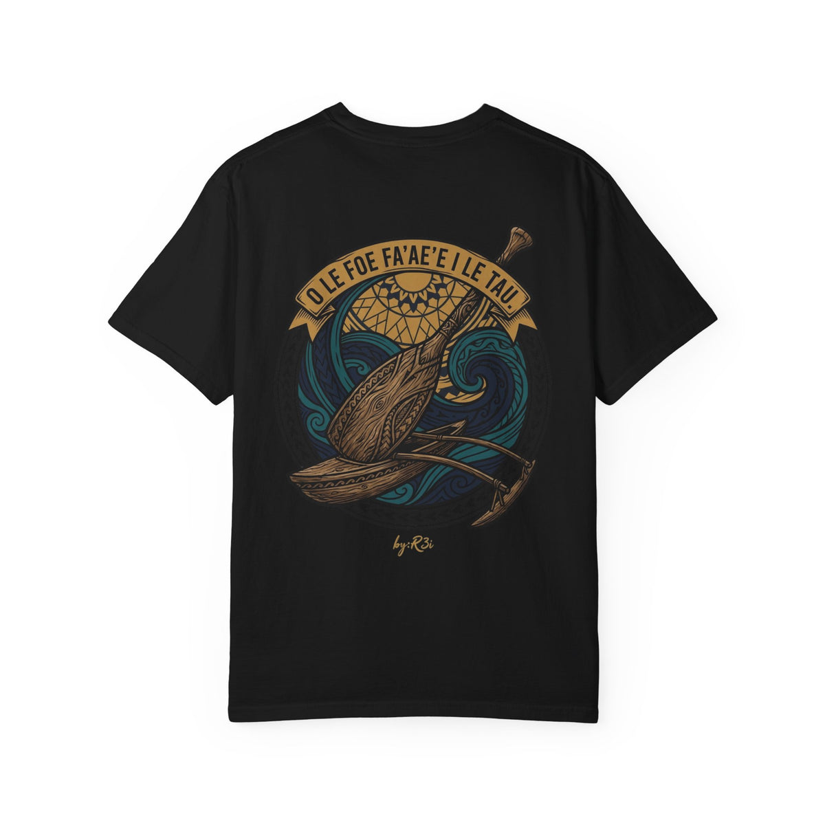 The Unsteady Paddle — Samoan Proverb Tee