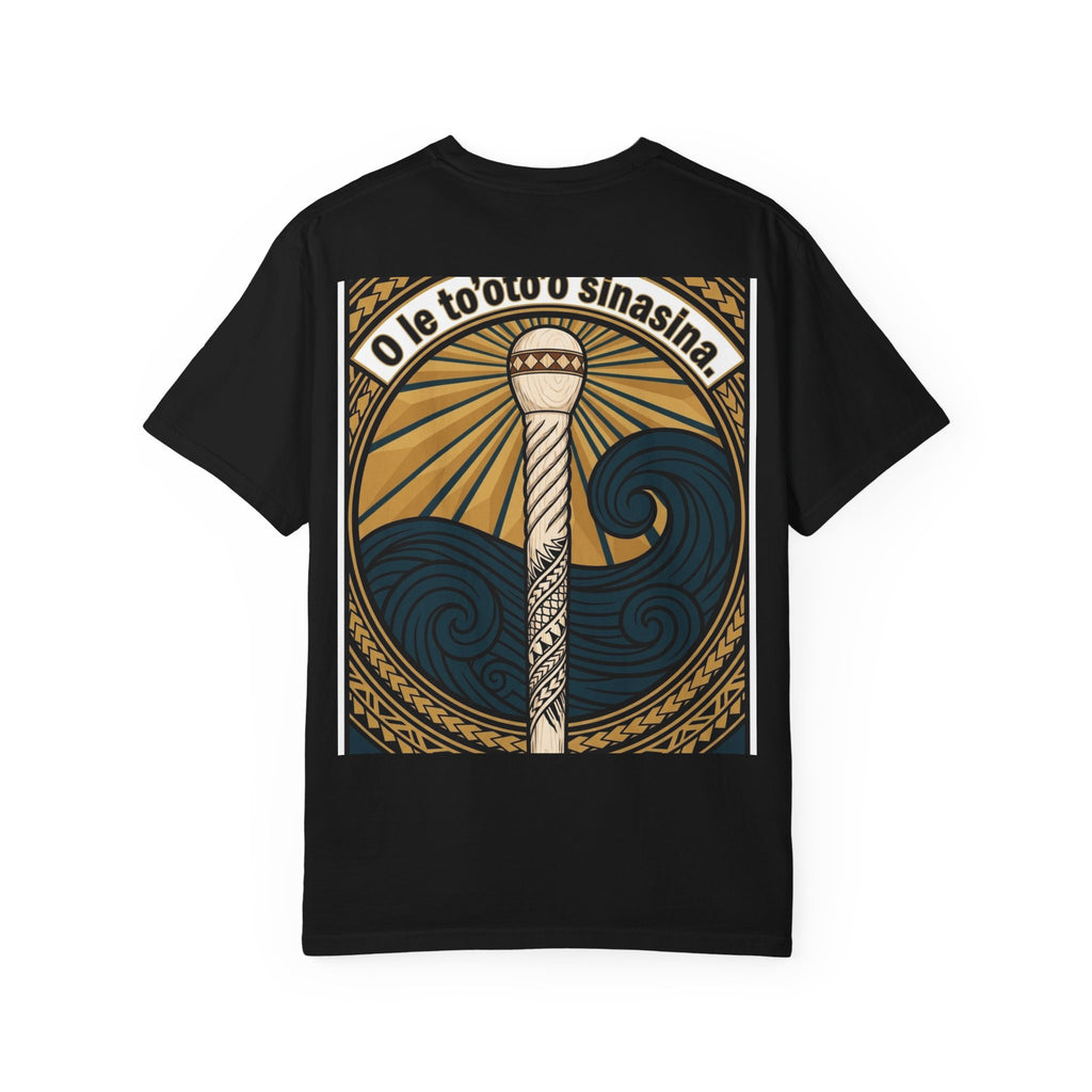 The Orators White Staff — Samoan Proverb Tee