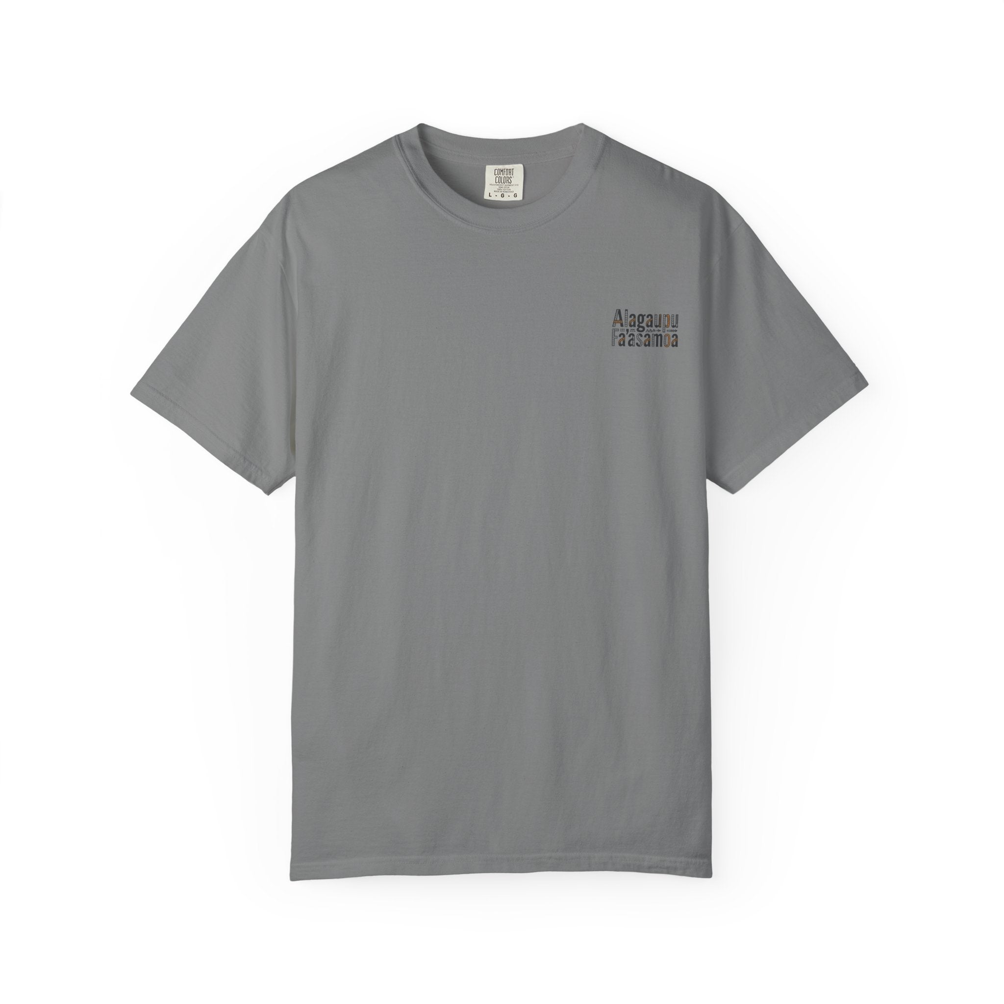T-Shirt — Teuila (Avapui Mumu) Red Ginger Floral Graphic Tee ( Samoan Proverb "E tasi, 'ae afe")