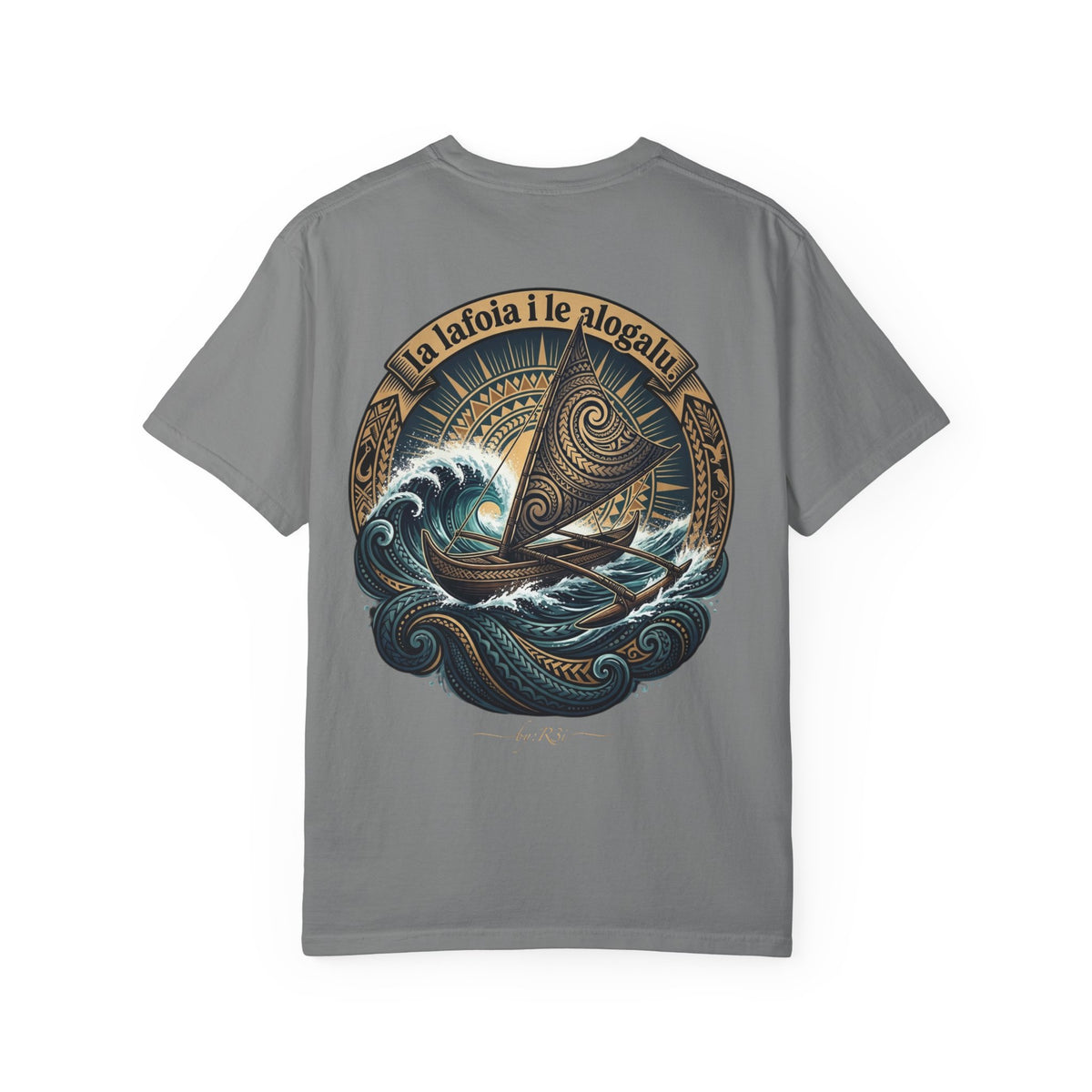 Cast Safely Ashore — Samoan Proverb Tee