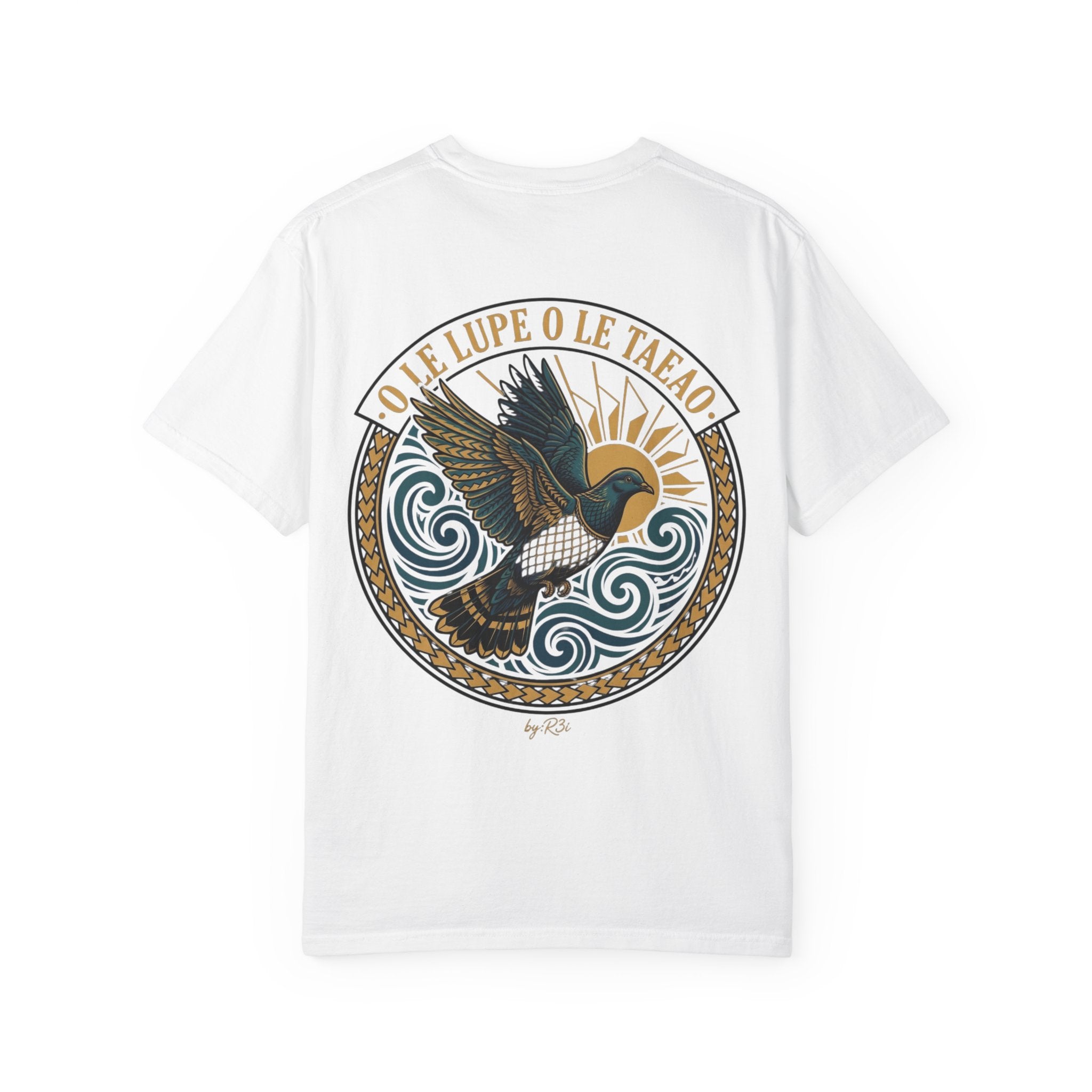 T-Shirt — 'O Le Lupe O Le Tafa'o' Samoan Dove Graphic