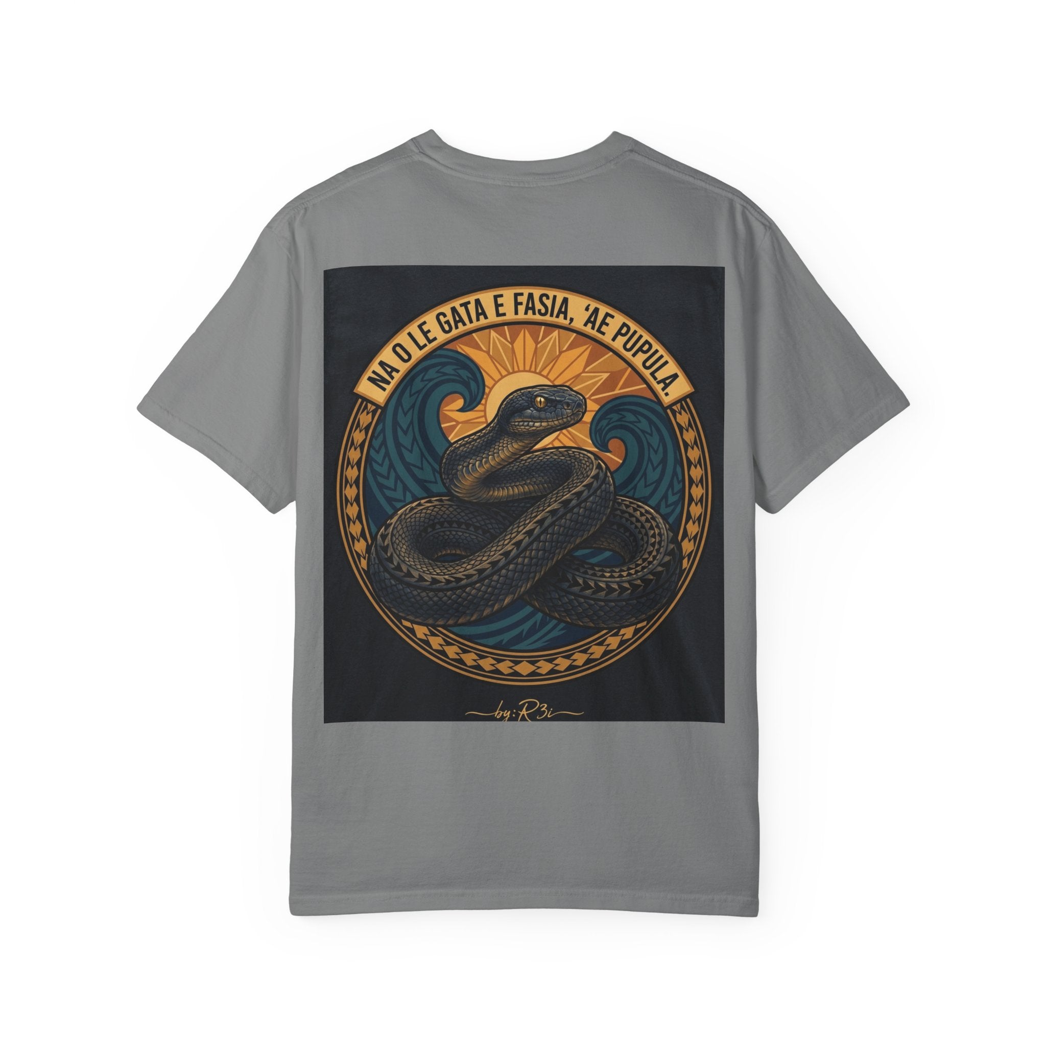 Only the Snake Watches Its Slayer — Samoan Proverb Tee
