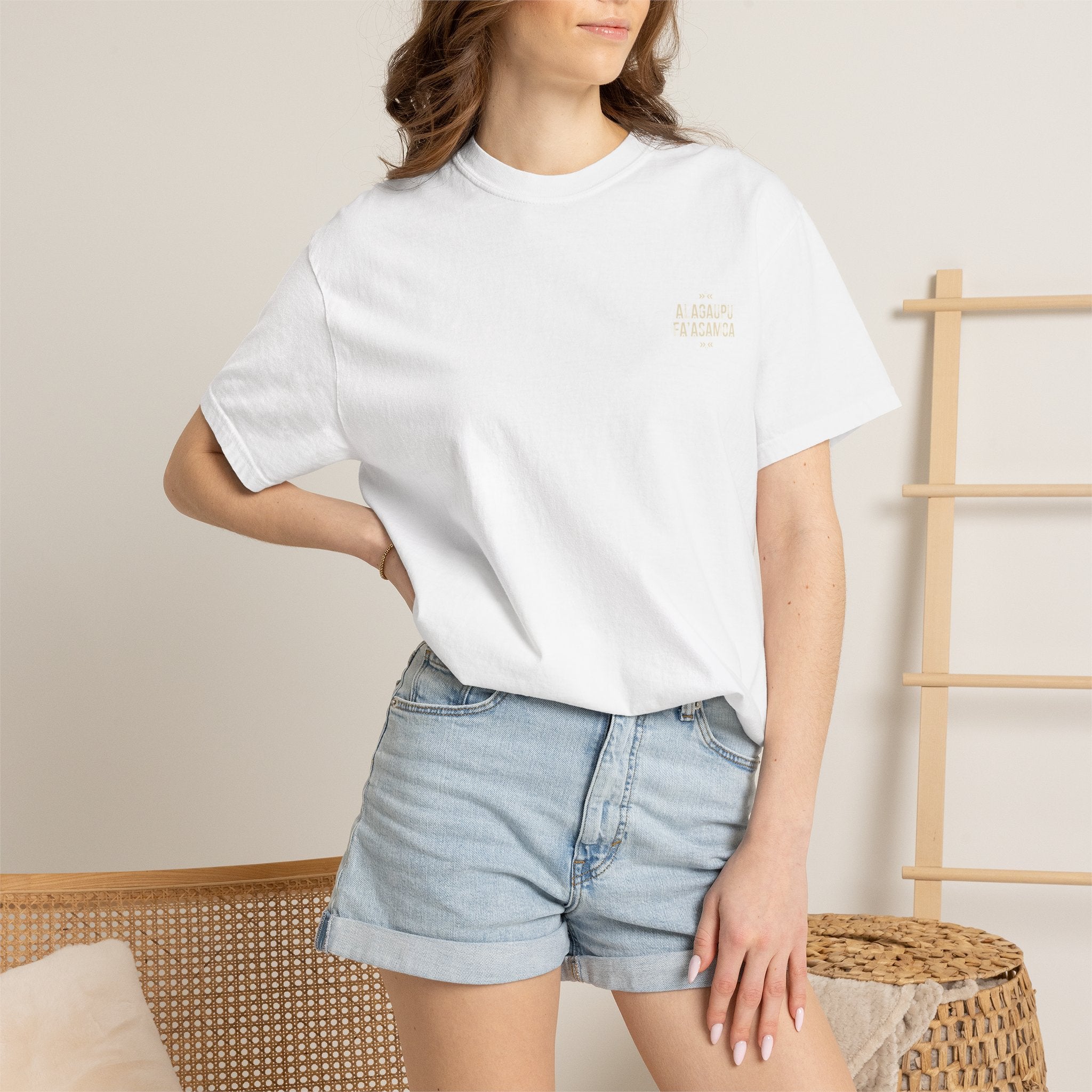 T-Shirt — 'O Le Lupe O Le Tafa'o' Samoan Dove Graphic